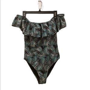 NWT Palm Leaf Swimsuit
